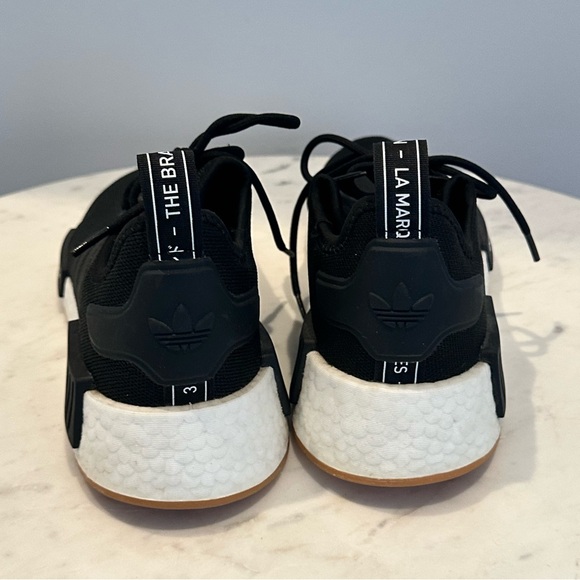 Adidas NMD_R1 Primeblue Black Gum Men’s Size 9 - Picture 3 of 8